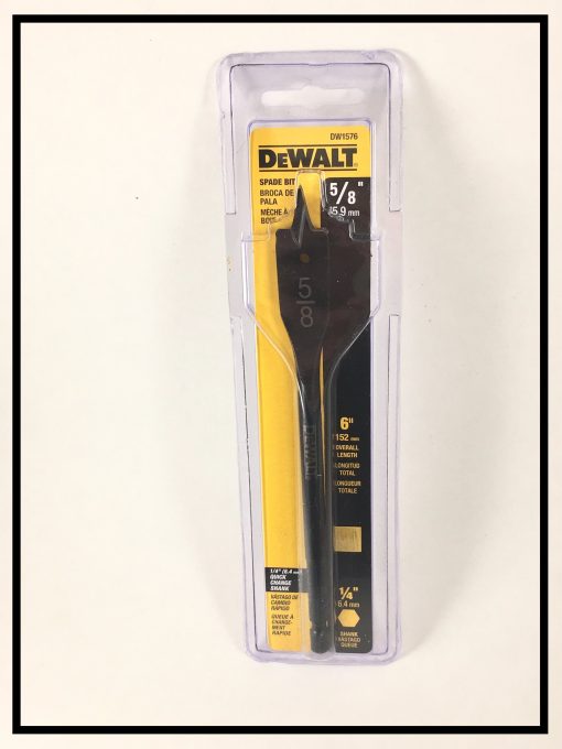 Wood Spade Bit 5/8"
